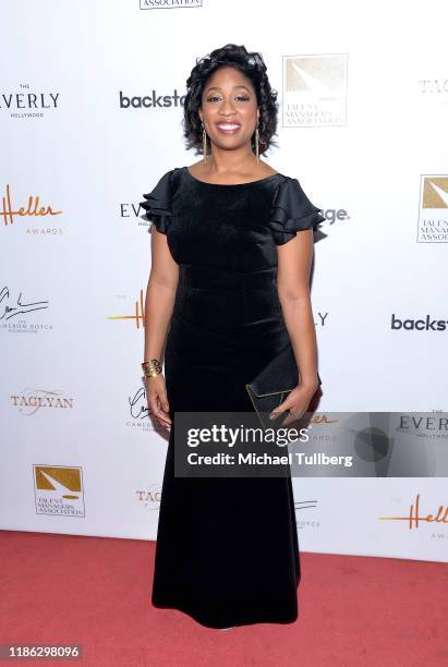 Haydn Jones attends the 15th Annual Heller Awards at Taglyan Complex on November 07, 2019 in Los Angeles, California.
