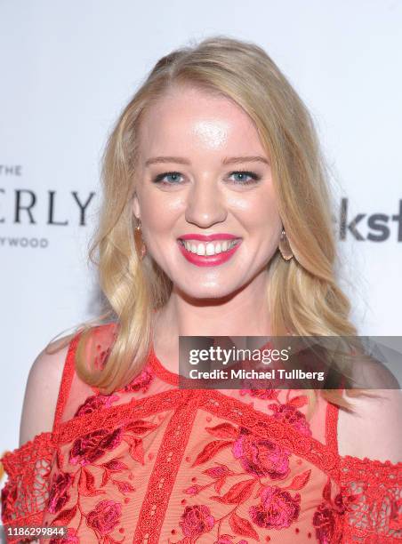 Ally Beans attends the 15th Annual Heller Awards at Taglyan Complex on November 07, 2019 in Los Angeles, California.