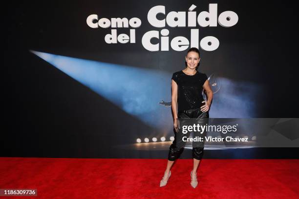 Alejandra Barros attends the red carpet of Netflix film "Como Caido del Cielo" at Cinemex Antara Polanco on December 3, 2019 in Mexico City, Mexico.