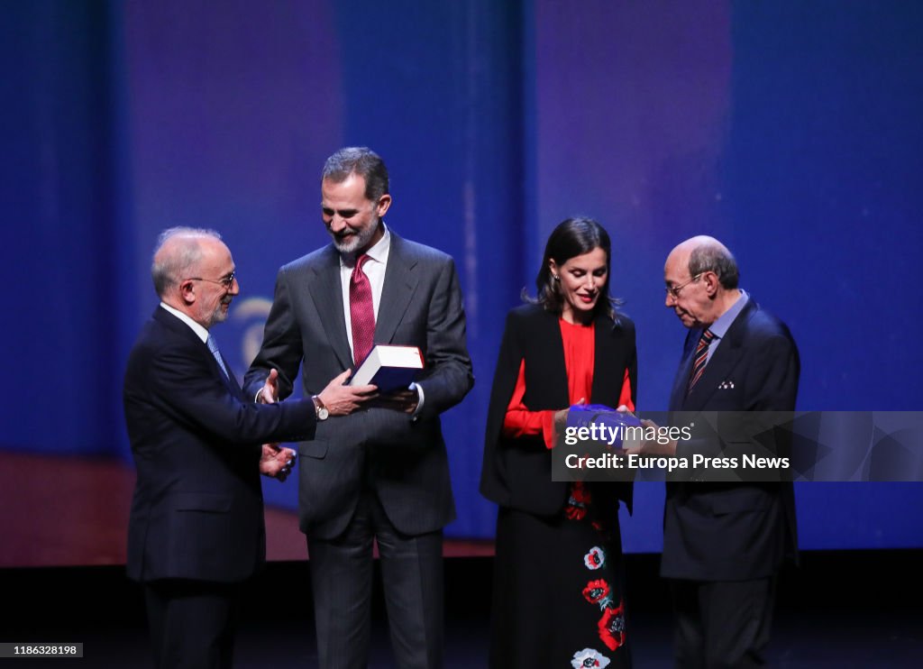 Spanish Royals Close XVI Congress Of The Association Of Academies Of The Spanish Language