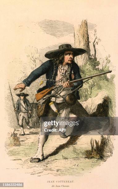 Portrait de Jean Chouan pendant la guerre de Vendée.