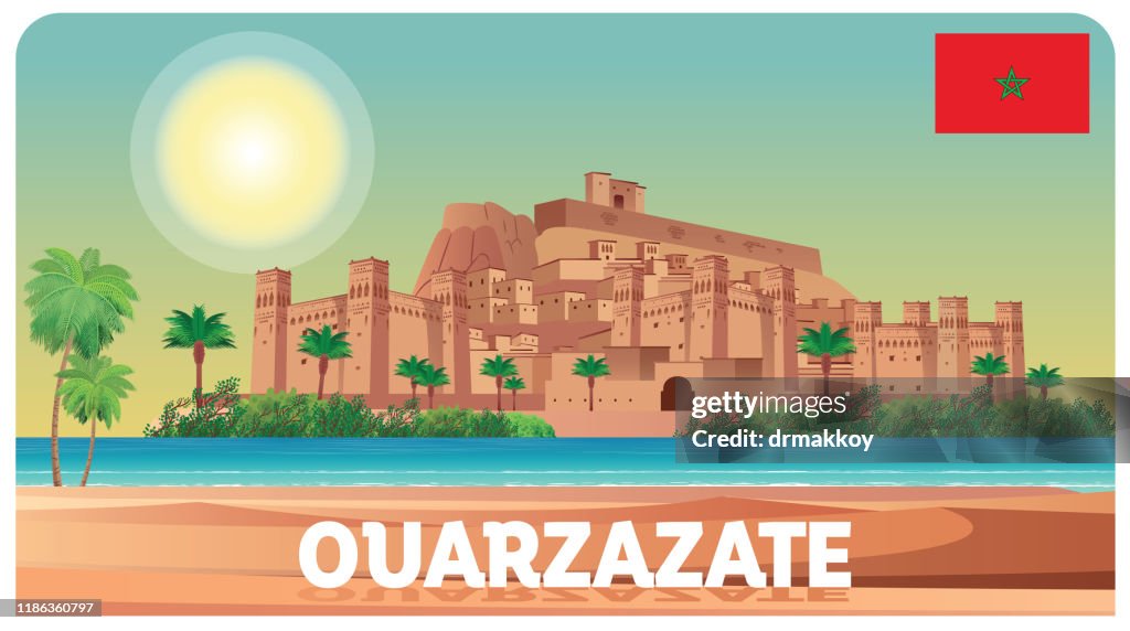 Ouarzazate, Ait Benhaddou, antica città del Marocco