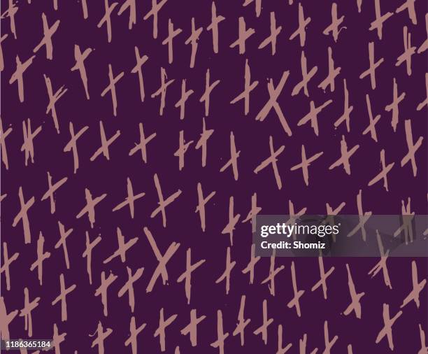 hand drawn patterns, abstract textures, brush strokes - brunch stock illustrations