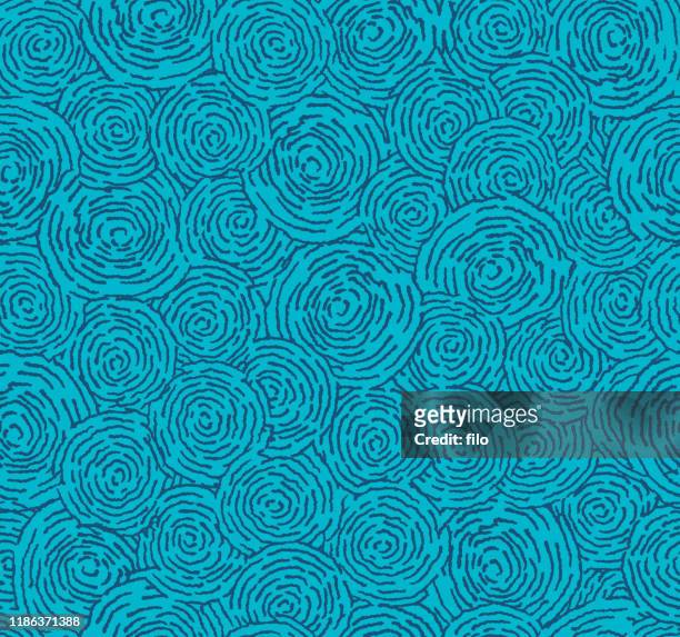 ripples texture seamless abstract background - water spiral stock illustrations