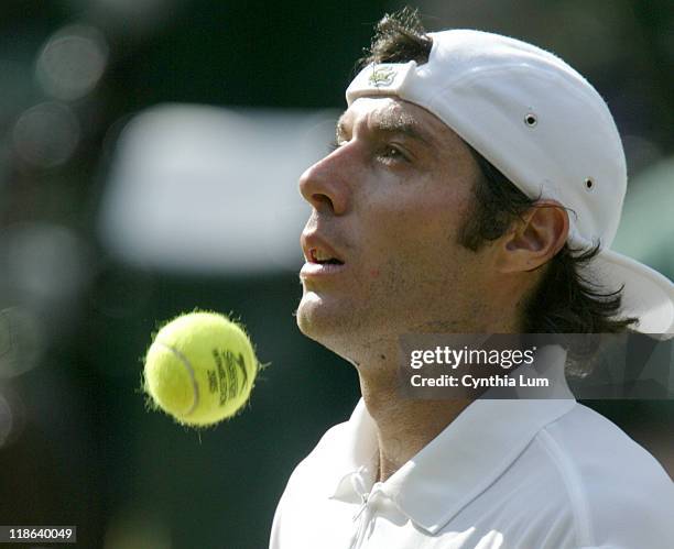 Sebastian Grosjean June 28 quarterfinal Andy Roddick defeats Sebastian Grosjean 3-6, 6-2, 6-1, 3-6, 6-3 in the quarterfinal of the Wimbledon...