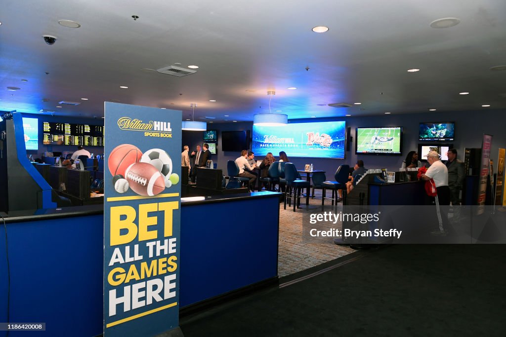 William Hill Race & Sports Book At The Plaza Turning On Ceremony