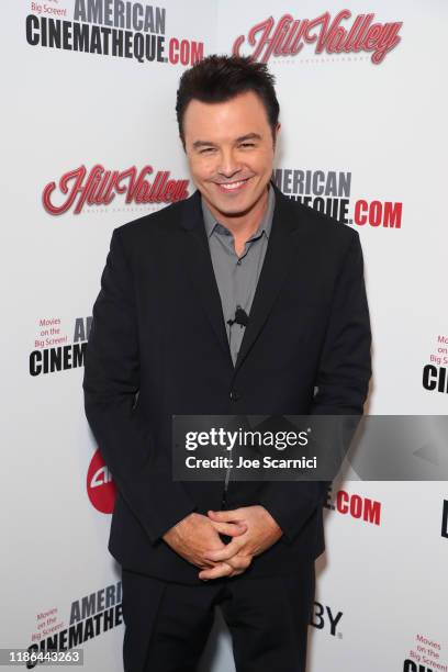 Seth MacFarlane attends the 33rd American Cinematheque Award Presentation Honoring Charlize Theron and The 5th Annual Sid Grauman Award Presented by...