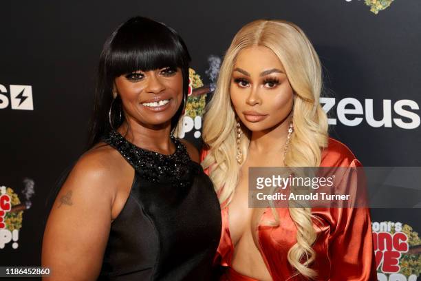 Tokyo Toni and Blac Chyna attend "Tokyo Toni's Finding Love ASAP" Los Angeles premiere at AMC Theaters Universal City Walk on November 08, 2019 in...