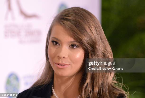 Bindi Irwin attends the annual Steve Irwin Gala Dinner at Brisbane Convention & Exhibition Centre on November 09, 2019 in Brisbane, Australia.