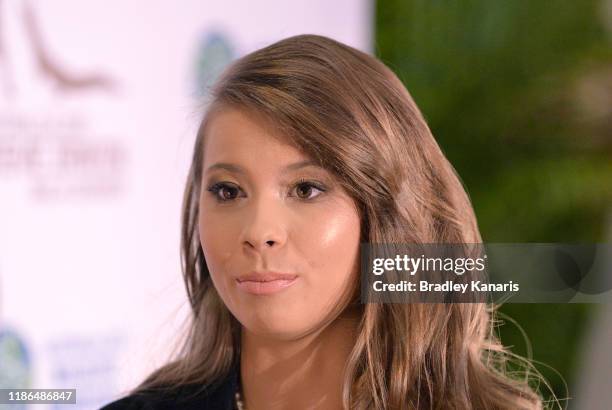 Bindi Irwin attends the annual Steve Irwin Gala Dinner at Brisbane Convention & Exhibition Centre on November 09, 2019 in Brisbane, Australia.