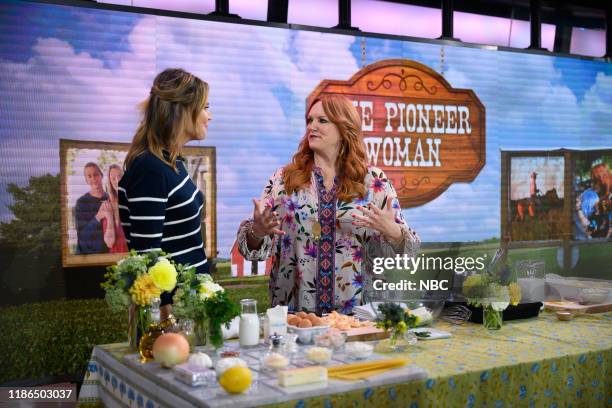 Savannah Guthrie and Ree Drummond on Tuesday, October 22, 2019 --