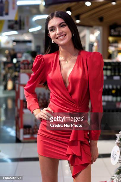 Lucia Rivera Romero during World Dutty Free event in Madrid on December 04, 2019 in Madrid, Spain