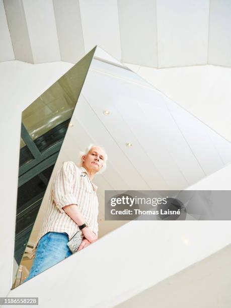 Filmmaker Andreas Horvath poses for a portrait on May 20, 2019 in Cannes, France.