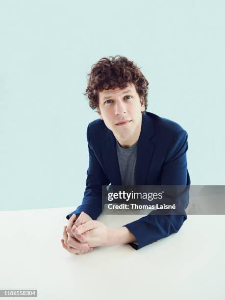 Actor Jesse Eisenberg poses for a portrait on May 19, 2019 in Cannes, France.