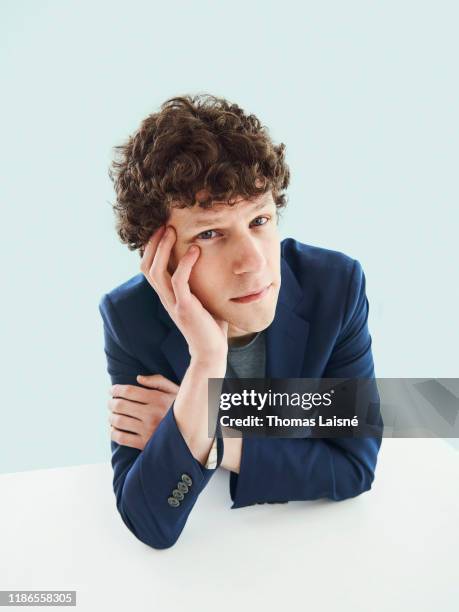 Actor Jesse Eisenberg poses for a portrait on May 19, 2019 in Cannes, France.