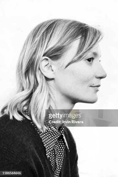 Actress Mia Wasikowska is photographed for the Wrap Magazine on January 20, 2018 at the Sundance Film Festival in Park City, Utah.