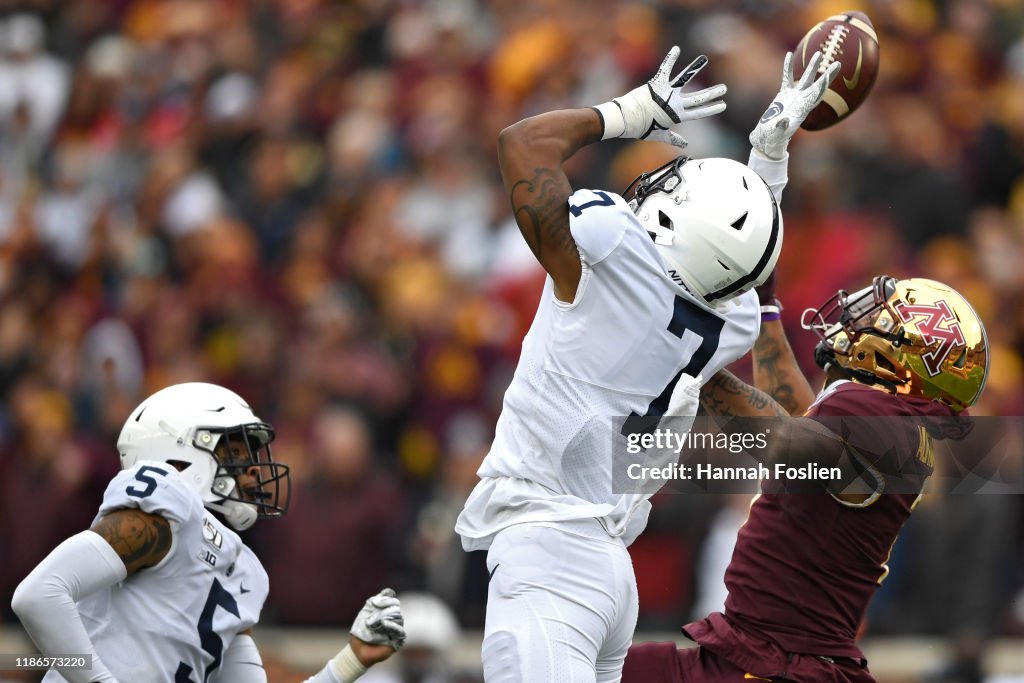 Autman Wide receiver Chris Autman-Bell of the Minnesota Golden Gophers... News ...