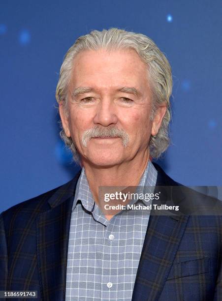 Actor Patrick Duffy attends Say "Santa!" with It's A Wonderful Lifetime photo experience at Glendale Galleria on November 09, 2019 in Glendale,...