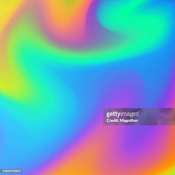 流体カラー抽象背景 - iridescent点のイラスト素材／クリップアート素材／マンガ素材／アイコン素材