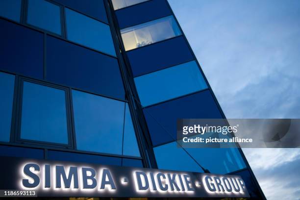 November 2019, Bavaria, Fürth: Exterior view from the Simba Dickie Group headquarters. The Simba Dickie Group is a group of companies comprising...