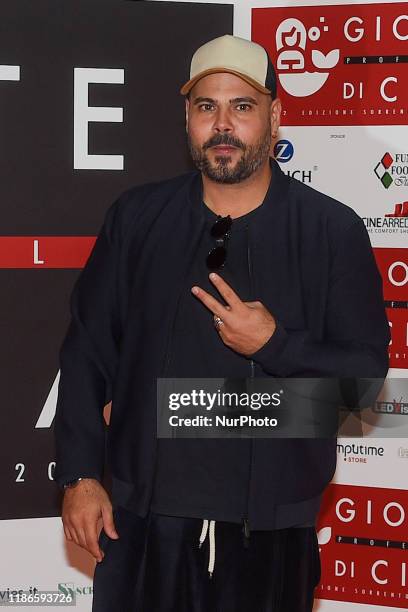 Marco D'Amore attends a photocall during the 41th Giornate Professionali del Cinema Sorrento Italy on 4 December 2019.