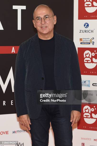Ferzan Ozpetek attends a photocall during the 41th Giornate Professionali del Cinema Sorrento Italy on 5 December 2019.