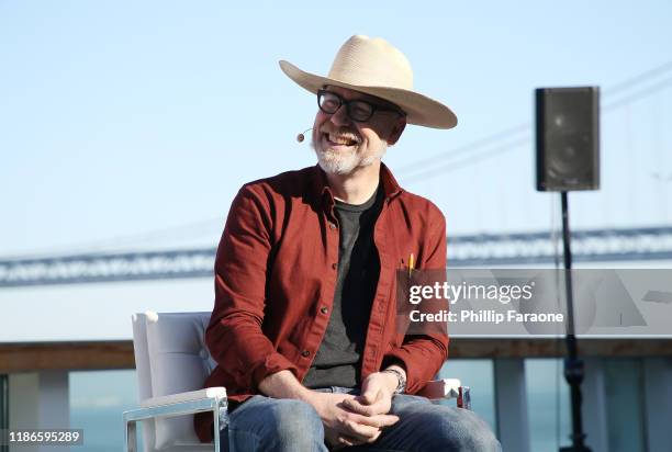 Adam Savage speaks at the WIRED25 Summit 2019 - Day 2 at Commonwealth Club on November 09, 2019 in San Francisco, California.