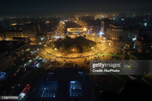 Iraqi demonstrate in the capital Baghdad on December 5, 2019. The protest movement is Iraq's biggest since the US-led invasion of 2003 toppled Saddam...