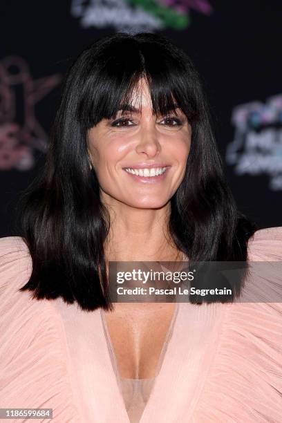 Singer Jenifer Bartoli attends the 21st NRJ Music Awards at Palais des Festivals on November 09, 2019 in Cannes, France.