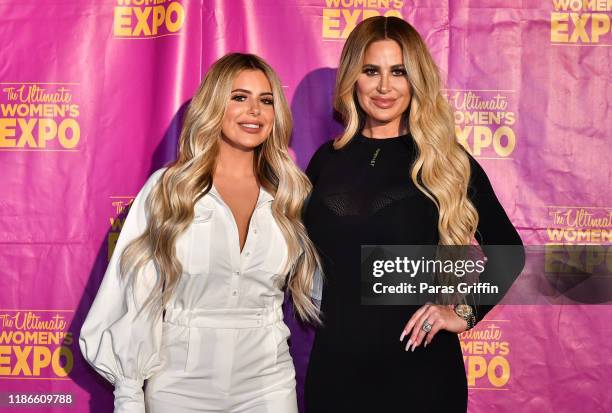 Brielle Biermann and Kim Zolciak-Biermann attend 2019 Atlanta Ultimate Women's Expo at Cobb Galleria Centre on November 09, 2019 in Atlanta, Georgia.