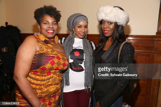 Tonita Austin, Dawne Marie Grannum and Michelle Ester attend NYC Book Launch of TONI'S ROOM By M. Tonita Austin, With A Donation To The Lung Cancer...