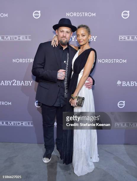 Joel Madden and Nicole Richie attends the 2019 Baby2Baby Gala presented by Paul Mitchell on November 09, 2019 in Los Angeles, California.