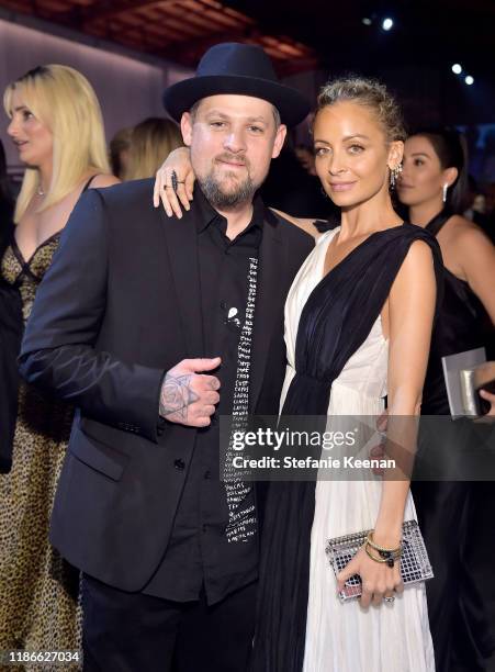 Joel Madden and Nicole Richie attends the 2019 Baby2Baby Gala presented by Paul Mitchell on November 09, 2019 in Los Angeles, California.