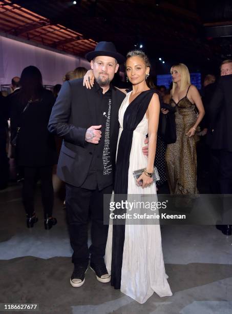 Joel Madden and Nicole Richie attend the 2019 Baby2Baby Gala presented by Paul Mitchell on November 09, 2019 in Los Angeles, California.