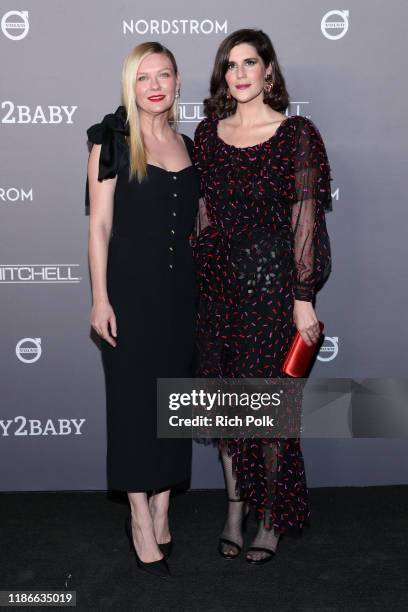 Kirsten Dunst and Laura Mulleavy attend the 2019 Baby2Baby Gala presented by Paul Mitchell on November 09, 2019 in Los Angeles, California.