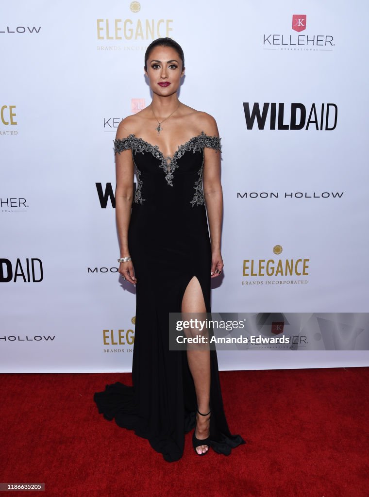 Katie Cleary arrives at the 2019 WildAid Gala at the Beverly Wilshire