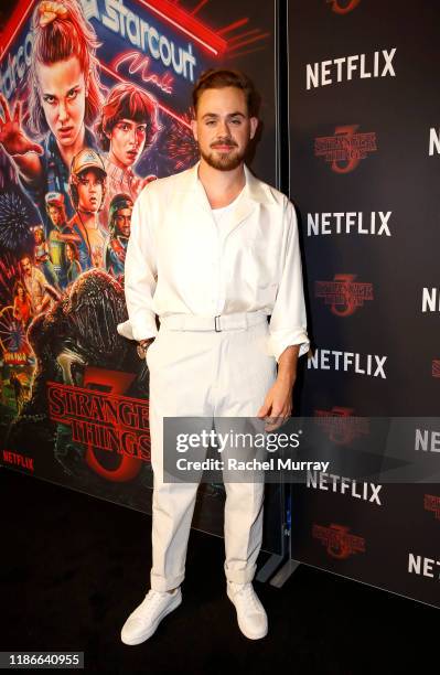 Dacre Montgomery attends the Stranger Things SAG NOM COMM at Linwood Dunn Theater on November 09, 2019 in Los Angeles, California.