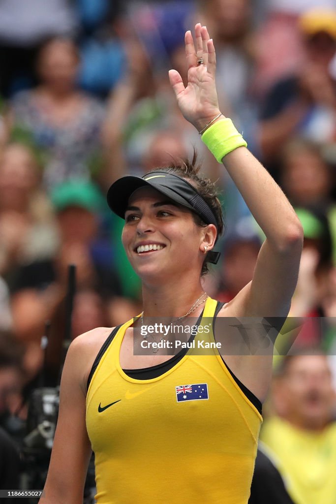 2019 Fed Cup Final - Australia v France