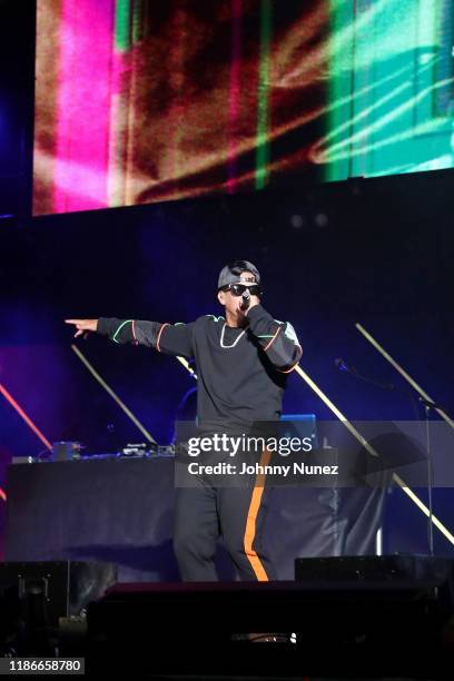 Daddy Yankee performs onstage as philanthropist and attorney Thomas J. Henry launches new art and music experience "Austin Elevates" at Austin 360...