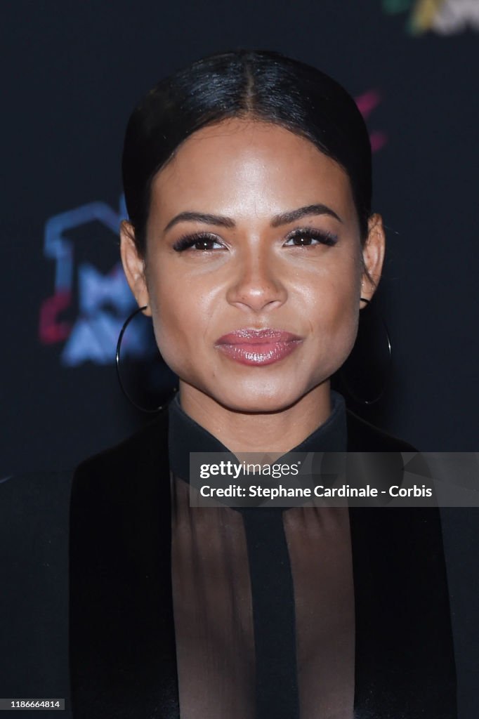 Christina Milian attends the 21st NRJ Music Awards At Palais des