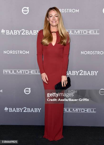 Cat Deeley attends the 2019 Baby2Baby Gala Presented By Paul Mitchell at 3LABS on November 09, 2019 in Culver City, California.
