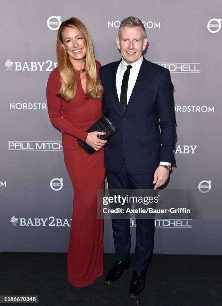 Cat Deeley and Patrick Kielty attend the 2019 Baby2Baby Gala Presented By Paul Mitchell at 3LABS on November 09, 2019 in Culver City, California.