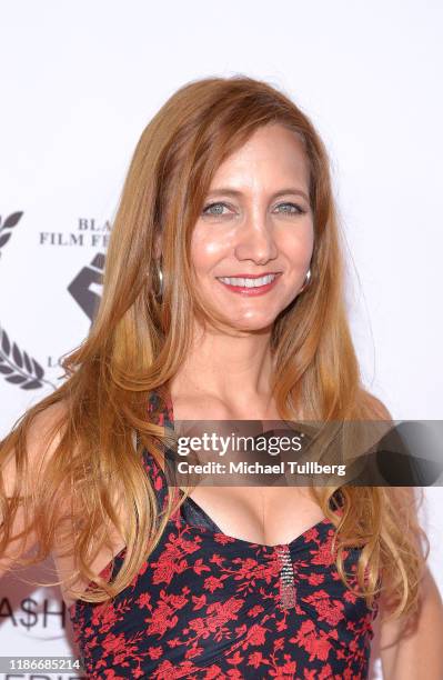 Screenwriter Kim Donovan attends the Kash Hovey and Friends Film Block at Film Fest LA at Regal Cinemas L.A. LIVE Stadium 14 on November 09, 2019 in...