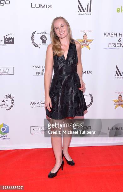 Lisa Siewert attends the Kash Hovey and Friends Film Block at Film Fest LA at Regal Cinemas L.A. LIVE Stadium 14 on November 09, 2019 in Los Angeles,...
