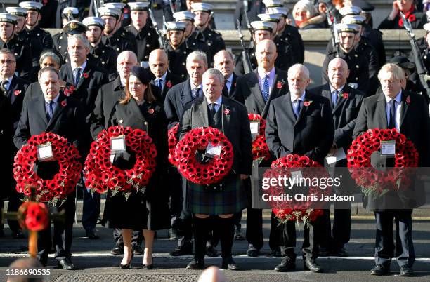 Deputy Leader of the DUP, Nigel Dodds, Leader of the Liberal Democrats, Jo Swinson, SNP Westminster Leader, Ian Blackford, Leader of the Labour...