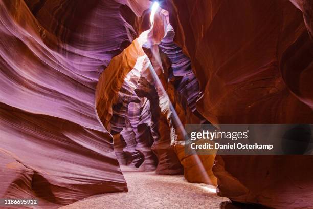 antelope canyon rock formations - red rock stock pictures, royalty-free photos & images