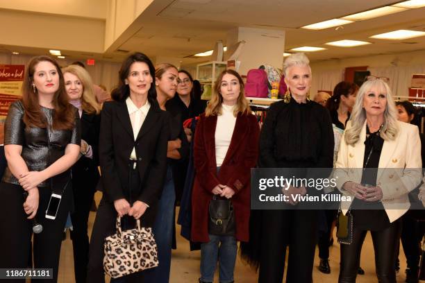 Director of Dress for Success Worldwide West Lesley Brillhart, Perrey Reeves, Maye Musk and Dress for Success Worldwide-West, Event Chair Susan...
