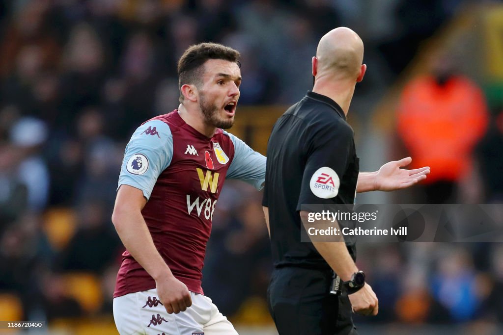 Wolverhampton Wanderers v Aston Villa - Premier League