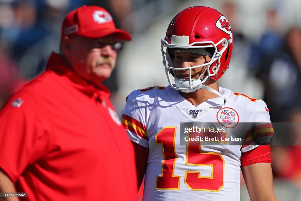 Kansas City Chiefs v Tennessee Titans