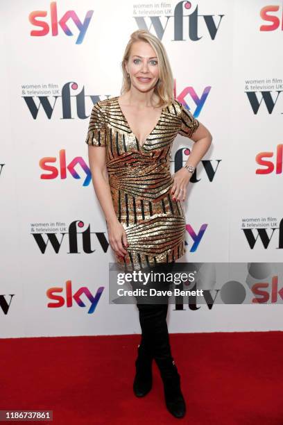 Laura Hamilton attends the Women in Film and TV Awards 2019 at Hilton Park Lane on December 06, 2019 in London, England.